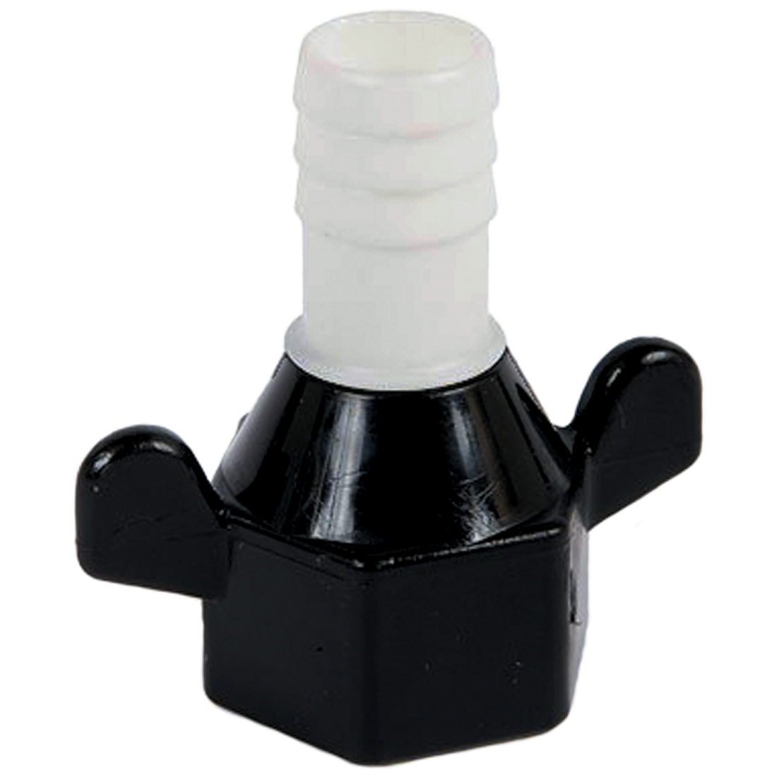 Fitting-1/2Fptx3/8Brb Strt Wing Nut Svl