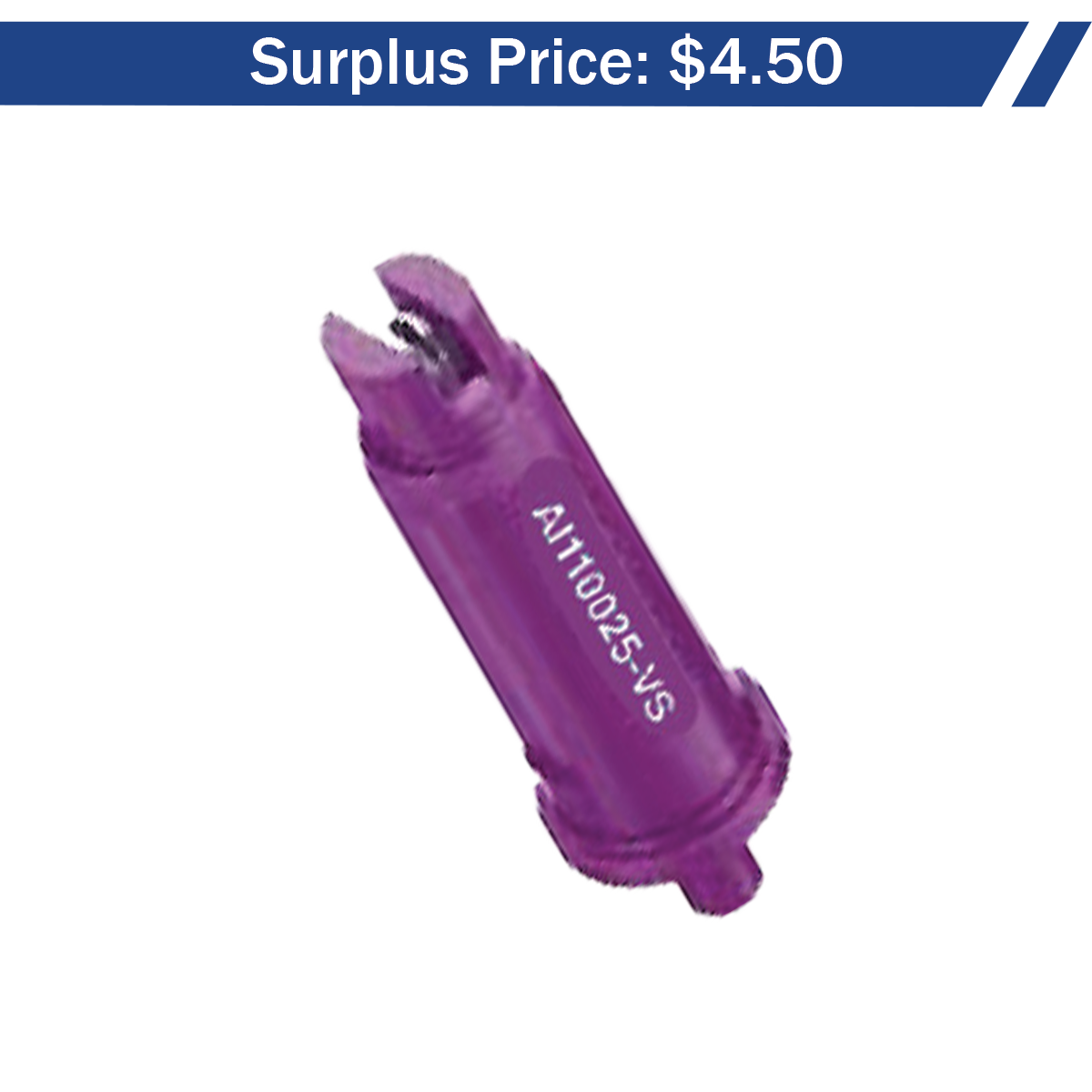 Tip-Spry Tjet Air Indc Fl 110Deg Ss Pur