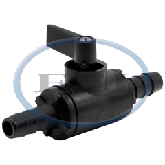 Valve-3/8 Barb Poly