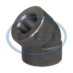 Elbow-45 Deg 1/2 Forged Steel 2000Lb