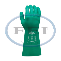 Glove-13 in Green Large Chemical 12 Pkg