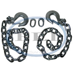 Chain- Set Safety Hd 2Chains, 1Conn Ring