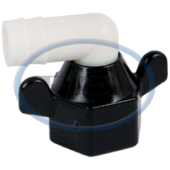 Fitting-1/2Fptx5/8Brb Elb Wing Nut Svl