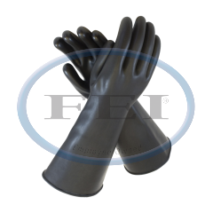 Glove-17 in Extra Hvy Duty Latex Unlined