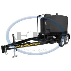Trailer- 1300 Cone Bottom F/S Caddy