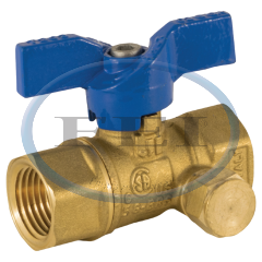 Valve-Ball 1/2 Fip 2 Pc 600 Wog Side Tap