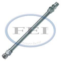 Connector-3/8 Od X 18 1/2Mipx1/2Fip