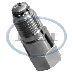 Adapter-Gauge 1/4 Fpt X 1/4 Mpt Steel