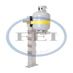 Vise-Cylinder Wall Hug 20Lb To100Lb Cyl