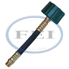 Pigtail-Rbr Fqcc X 1/4Mpt 1/4 Tubex24