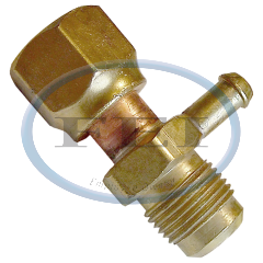 Adapter-Gas Check 5/8 Od Flr