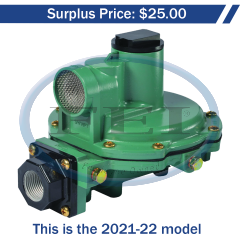 Regulator-2Nd 1/2X1/2Fpt 875K Btu 9-13Wc
