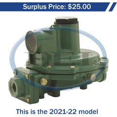 Regulator-2Nd 1/2X3/4Fpt 1.4M Btu 9-13Wc