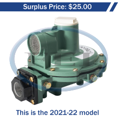 Regulator-2Psi 1/2X1/2Fpt 1.46M 1-2.2Psi