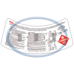 Decal-Vinyl 2 In 1 Cyl Collar