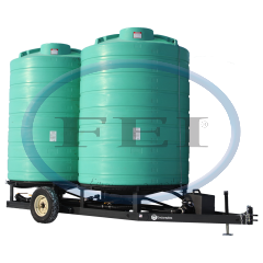 Trailer-Enduraplas Double Cone Blk Tanks