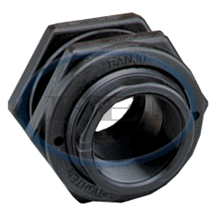 Fitting-Bulkhead 1/2 Poly Epdm