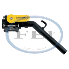 Valve-1 Sgl Union Ply Angle Hose End