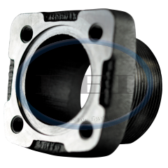 Adapter-Gauge 2 4 Bolt Steel