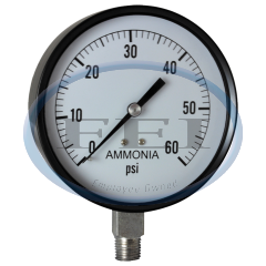 Gauge-4 Nh3 0-60 Psi 290632 Bottom Stem