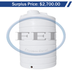 Tank-Vert 3000 Gal Ply 90 X 125 Wht