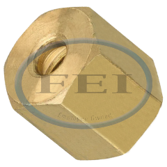 Nut-Compression 1/4 Brass