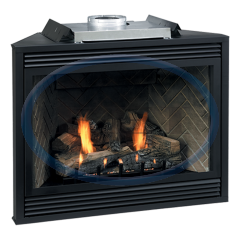Fireplace-Tah Dx 32Dv Mili 18K Nat Bl