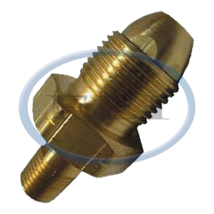 Valve-Ex Flo Mpol X 9/16 Lh 0.7 Gpm Br