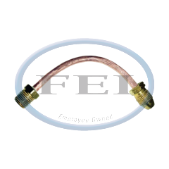 Pigtail-Polx1/4mpt 3/8 Tu x 6 L90 Deg Sh