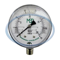 Gauge-Test 0-35 Wc 1/4 Mpt