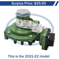 Regulator-Cpt Hicap 2Nd Stg 3/4X3/4 800K