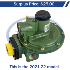 Regulator-2Nd 3/4 Fpt In/Out 1M Dielc