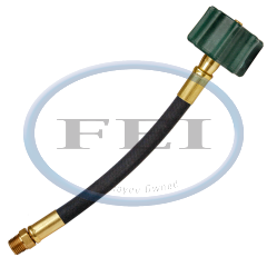 Pigtail-Rbr Fqcc X 1/4Mpt 1/4 Tubex60