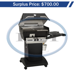 Grill-Broilmaster Qrave w/1 side shelf