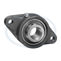 Bearing-1 2-Hole FLG Cast Iron