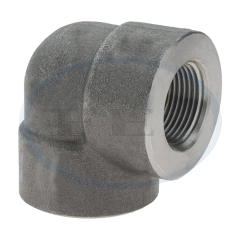 Elbow-90 Deg 1/2 Forged Steel 2000Lb