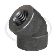 Elbow-45 Deg 1/2 Forged Steel 2000Lb