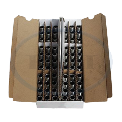 Nipple Astmt-1/2 Black Sch 40 6 Each -6