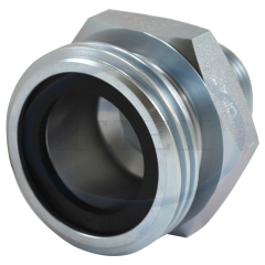 Adapter-2-1/4 Ml Acme X 1 Mpt Steel