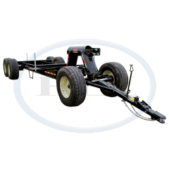 Wagon- B-B Nh3Axle W/Brakes