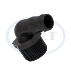 Barb-1-1/4 Mpt X 1 Hb 90Deg