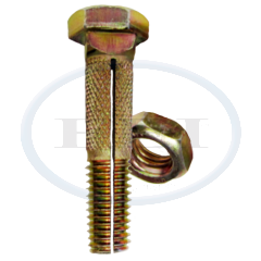 Bolt-Split Nut For Tank Anchor