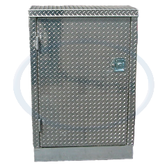 Cabinet-Lp Dispensor Alum Sm