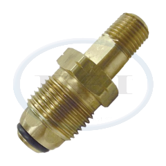 Adapter-Ex Flo Mpol X 1/4 Mpt 0.7 Gpm Br