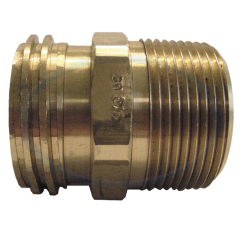 Adapter-1-3/4 M Acme X 1 Mpt Brass