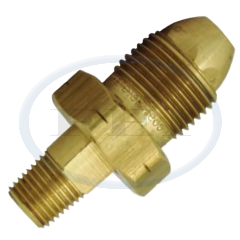 Adapter - MPOL x Â¼ IN MPT HN 1 1/8 IN Nu