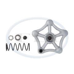 Kit-Handwhl 1-1/4-2 Ang/Globe Temp Resis