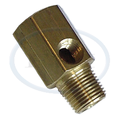 Adapter-Press Gauge Pt 1/2 M Mx1/2Fx1/4F