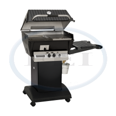 Grill-Broilmaster Qrave w/1 side shelf