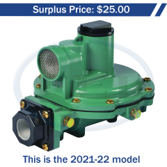 Regulator-2Nd 1/2X1/2Fpt 875K Btu 9-13Wc